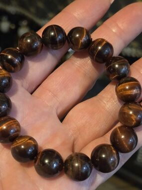 🔥 Unique Genuine Tri-Color Tiger's Eye, Bull's Eye & Hawk's